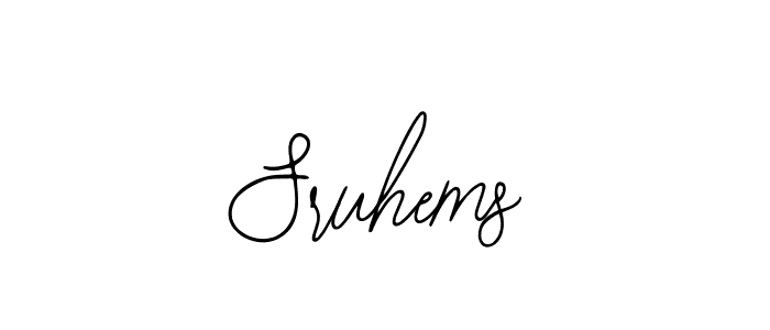 Make a beautiful signature design for name Sruhems. With this signature (Bearetta-2O07w) style, you can create a handwritten signature for free. Sruhems signature style 12 images and pictures png