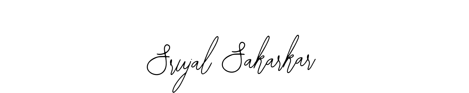 The best way (Bearetta-2O07w) to make a short signature is to pick only two or three words in your name. The name Srujal Sakarkar include a total of six letters. For converting this name. Srujal Sakarkar signature style 12 images and pictures png