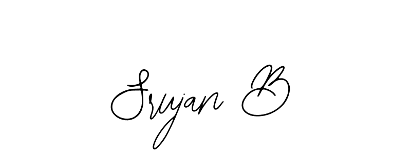 Srujan B stylish signature style. Best Handwritten Sign (Bearetta-2O07w) for my name. Handwritten Signature Collection Ideas for my name Srujan B. Srujan B signature style 12 images and pictures png