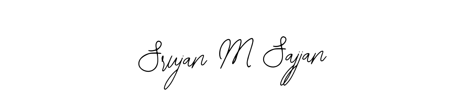 It looks lik you need a new signature style for name Srujan M Sajjan. Design unique handwritten (Bearetta-2O07w) signature with our free signature maker in just a few clicks. Srujan M Sajjan signature style 12 images and pictures png