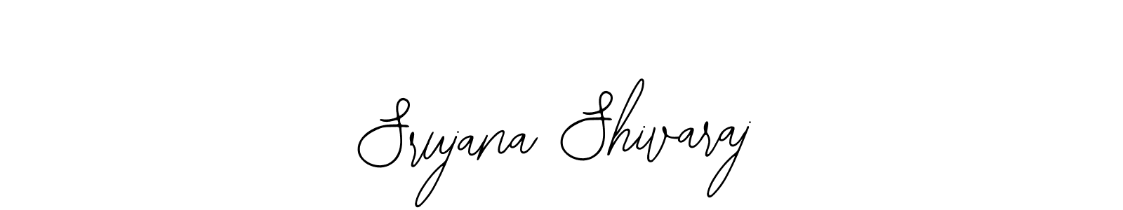 Use a signature maker to create a handwritten signature online. With this signature software, you can design (Bearetta-2O07w) your own signature for name Srujana Shivaraj. Srujana Shivaraj signature style 12 images and pictures png