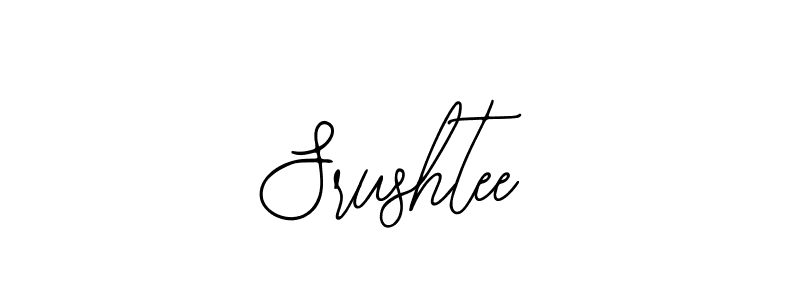 Design your own signature with our free online signature maker. With this signature software, you can create a handwritten (Bearetta-2O07w) signature for name Srushtee. Srushtee signature style 12 images and pictures png