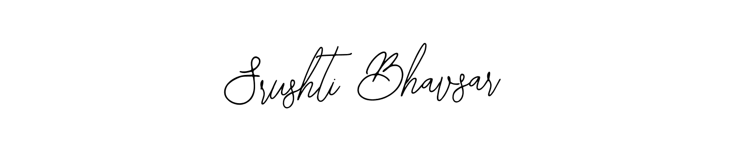Make a beautiful signature design for name Srushti Bhavsar. Use this online signature maker to create a handwritten signature for free. Srushti Bhavsar signature style 12 images and pictures png