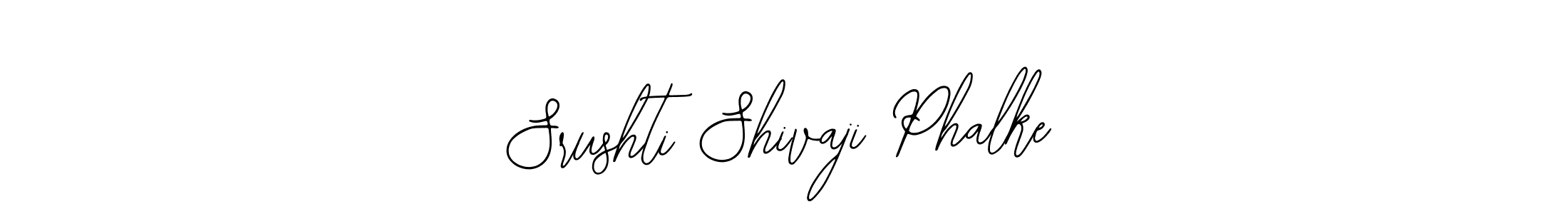 Create a beautiful signature design for name Srushti Shivaji Phalke. With this signature (Bearetta-2O07w) fonts, you can make a handwritten signature for free. Srushti Shivaji Phalke signature style 12 images and pictures png