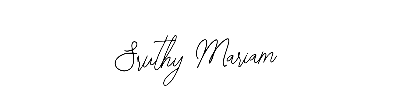 Similarly Bearetta-2O07w is the best handwritten signature design. Signature creator online .You can use it as an online autograph creator for name Sruthy Mariam. Sruthy Mariam signature style 12 images and pictures png