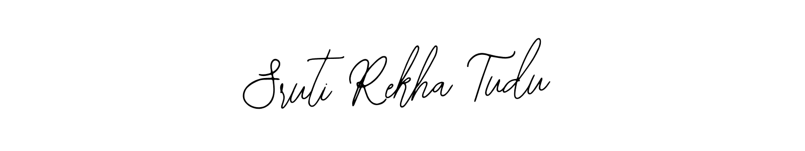 How to make Sruti Rekha Tudu signature? Bearetta-2O07w is a professional autograph style. Create handwritten signature for Sruti Rekha Tudu name. Sruti Rekha Tudu signature style 12 images and pictures png
