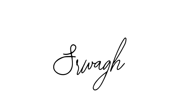 You should practise on your own different ways (Bearetta-2O07w) to write your name (Srwagh) in signature. don't let someone else do it for you. Srwagh signature style 12 images and pictures png