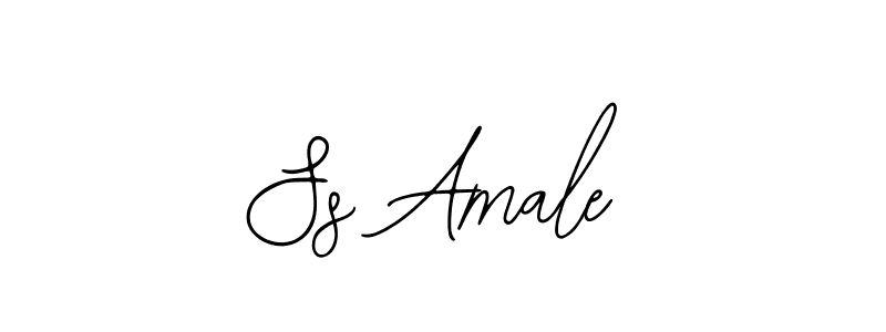 Also You can easily find your signature by using the search form. We will create Ss Amale name handwritten signature images for you free of cost using Bearetta-2O07w sign style. Ss Amale signature style 12 images and pictures png