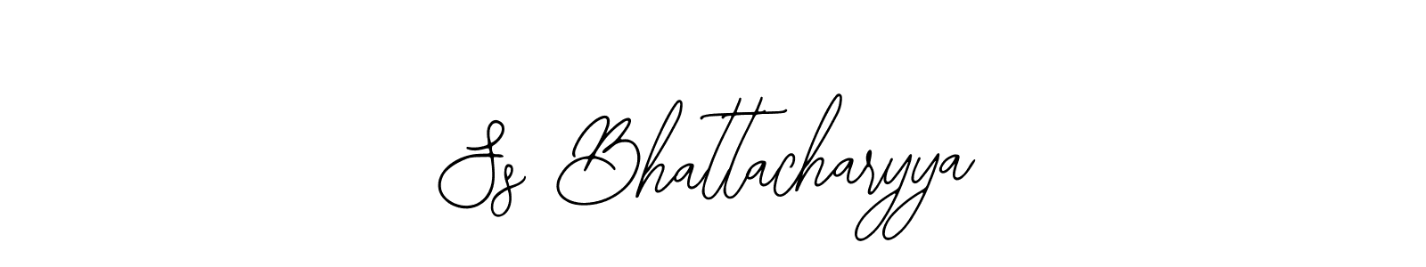 Similarly Bearetta-2O07w is the best handwritten signature design. Signature creator online .You can use it as an online autograph creator for name Ss Bhattacharyya. Ss Bhattacharyya signature style 12 images and pictures png