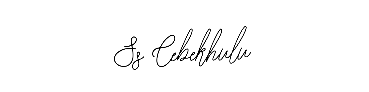 if you are searching for the best signature style for your name Ss Cebekhulu. so please give up your signature search. here we have designed multiple signature styles  using Bearetta-2O07w. Ss Cebekhulu signature style 12 images and pictures png
