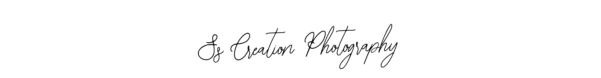 Also we have Ss Creation Photography name is the best signature style. Create professional handwritten signature collection using Bearetta-2O07w autograph style. Ss Creation Photography signature style 12 images and pictures png