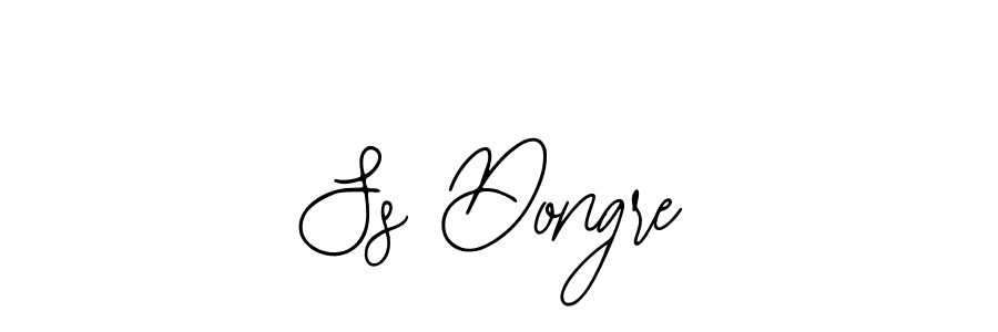 Also You can easily find your signature by using the search form. We will create Ss Dongre name handwritten signature images for you free of cost using Bearetta-2O07w sign style. Ss Dongre signature style 12 images and pictures png