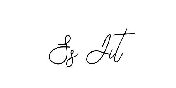 Design your own signature with our free online signature maker. With this signature software, you can create a handwritten (Bearetta-2O07w) signature for name Ss Jit. Ss Jit signature style 12 images and pictures png