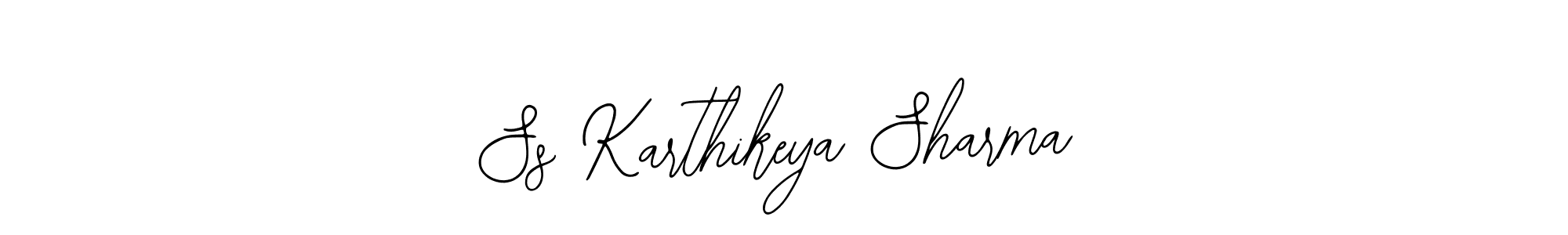 Design your own signature with our free online signature maker. With this signature software, you can create a handwritten (Bearetta-2O07w) signature for name Ss Karthikeya Sharma. Ss Karthikeya Sharma signature style 12 images and pictures png