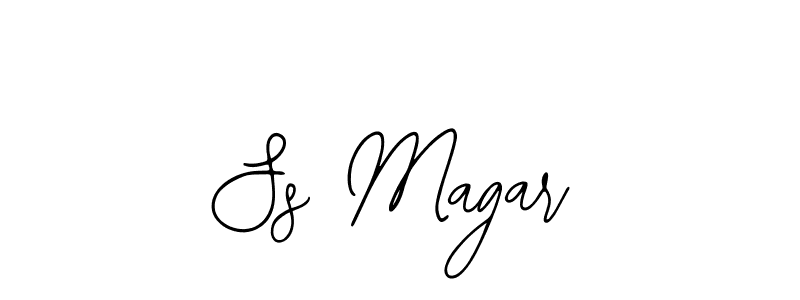 The best way (Bearetta-2O07w) to make a short signature is to pick only two or three words in your name. The name Ss Magar include a total of six letters. For converting this name. Ss Magar signature style 12 images and pictures png