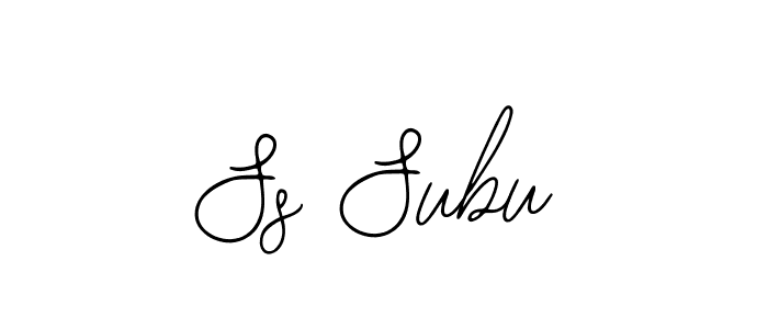 See photos of Ss Subu official signature by Spectra . Check more albums & portfolios. Read reviews & check more about Bearetta-2O07w font. Ss Subu signature style 12 images and pictures png