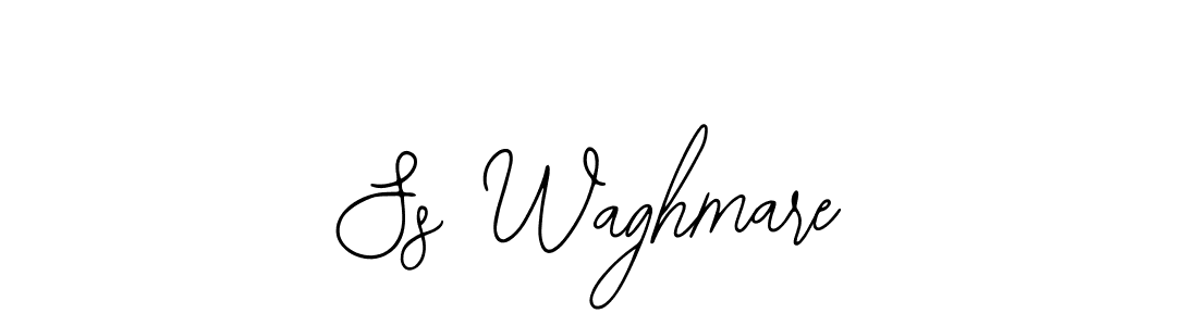 Create a beautiful signature design for name Ss Waghmare. With this signature (Bearetta-2O07w) fonts, you can make a handwritten signature for free. Ss Waghmare signature style 12 images and pictures png