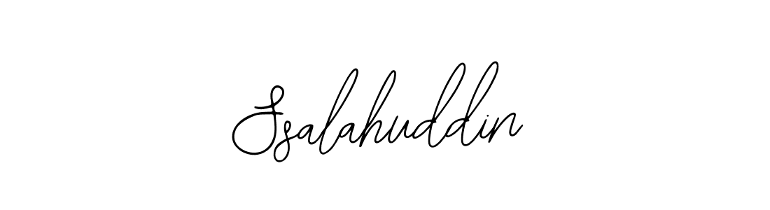 Make a beautiful signature design for name Ssalahuddin. With this signature (Bearetta-2O07w) style, you can create a handwritten signature for free. Ssalahuddin signature style 12 images and pictures png