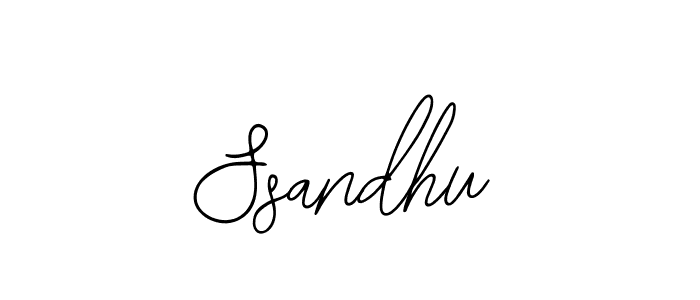 Ssandhu stylish signature style. Best Handwritten Sign (Bearetta-2O07w) for my name. Handwritten Signature Collection Ideas for my name Ssandhu. Ssandhu signature style 12 images and pictures png