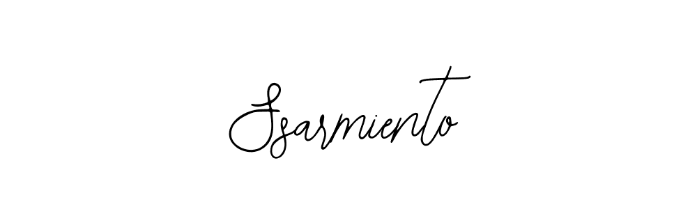 How to Draw Ssarmiento signature style? Bearetta-2O07w is a latest design signature styles for name Ssarmiento. Ssarmiento signature style 12 images and pictures png