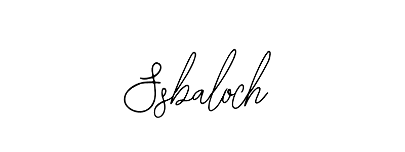 The best way (Bearetta-2O07w) to make a short signature is to pick only two or three words in your name. The name Ssbaloch include a total of six letters. For converting this name. Ssbaloch signature style 12 images and pictures png