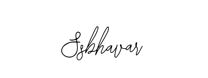 Make a beautiful signature design for name Ssbhavar. Use this online signature maker to create a handwritten signature for free. Ssbhavar signature style 12 images and pictures png