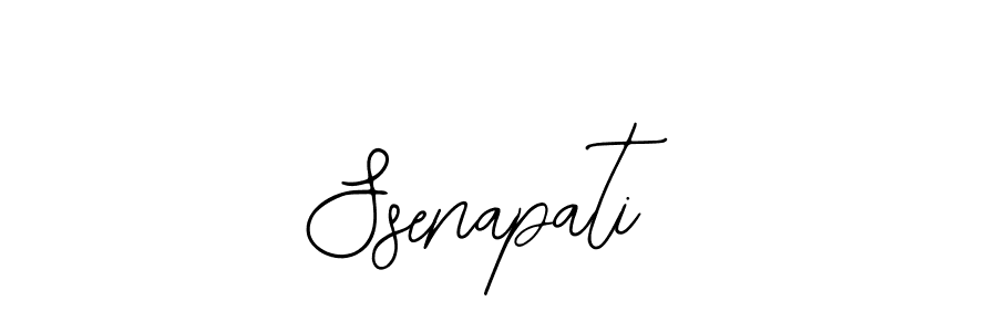 How to make Ssenapati signature? Bearetta-2O07w is a professional autograph style. Create handwritten signature for Ssenapati name. Ssenapati signature style 12 images and pictures png