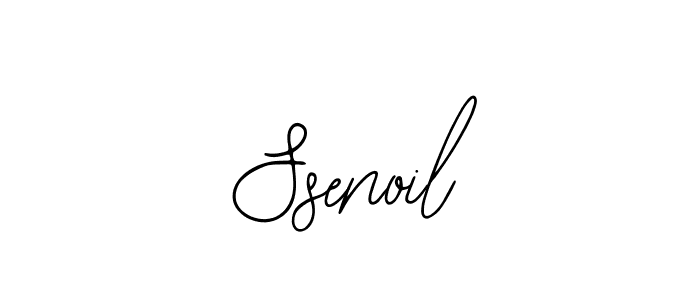How to make Ssenoil name signature. Use Bearetta-2O07w style for creating short signs online. This is the latest handwritten sign. Ssenoil signature style 12 images and pictures png