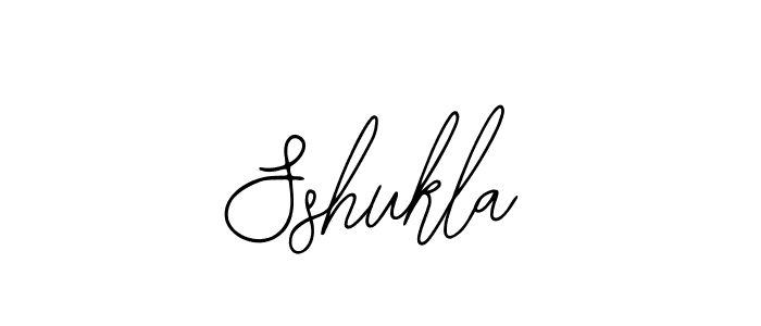 if you are searching for the best signature style for your name Sshukla. so please give up your signature search. here we have designed multiple signature styles  using Bearetta-2O07w. Sshukla signature style 12 images and pictures png