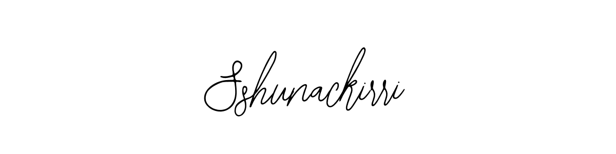Use a signature maker to create a handwritten signature online. With this signature software, you can design (Bearetta-2O07w) your own signature for name Sshunackirri. Sshunackirri signature style 12 images and pictures png