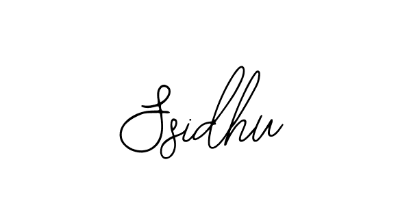 How to make Ssidhu signature? Bearetta-2O07w is a professional autograph style. Create handwritten signature for Ssidhu name. Ssidhu signature style 12 images and pictures png