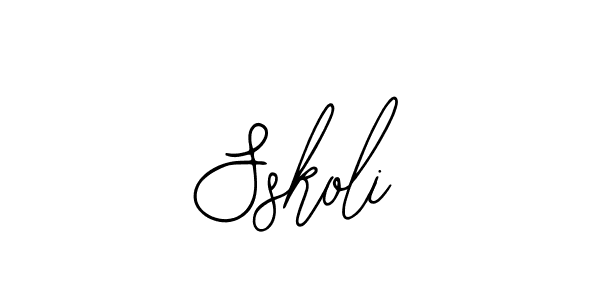 Also we have Sskoli name is the best signature style. Create professional handwritten signature collection using Bearetta-2O07w autograph style. Sskoli signature style 12 images and pictures png