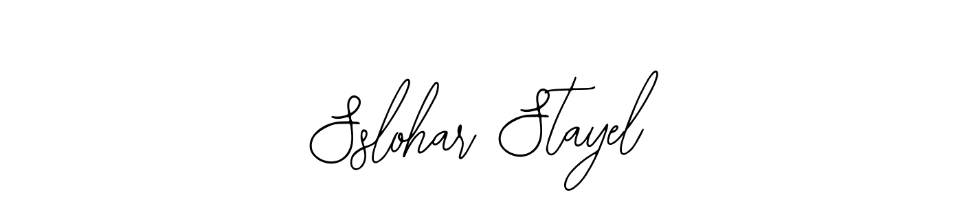 Bearetta-2O07w is a professional signature style that is perfect for those who want to add a touch of class to their signature. It is also a great choice for those who want to make their signature more unique. Get Sslohar Stayel name to fancy signature for free. Sslohar Stayel signature style 12 images and pictures png