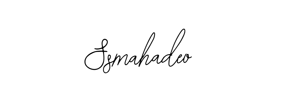 Make a beautiful signature design for name Ssmahadeo. With this signature (Bearetta-2O07w) style, you can create a handwritten signature for free. Ssmahadeo signature style 12 images and pictures png