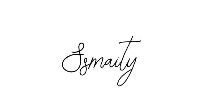 The best way (Bearetta-2O07w) to make a short signature is to pick only two or three words in your name. The name Ssmaity include a total of six letters. For converting this name. Ssmaity signature style 12 images and pictures png