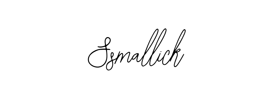 Bearetta-2O07w is a professional signature style that is perfect for those who want to add a touch of class to their signature. It is also a great choice for those who want to make their signature more unique. Get Ssmallick name to fancy signature for free. Ssmallick signature style 12 images and pictures png