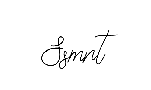 Also You can easily find your signature by using the search form. We will create Ssmnt name handwritten signature images for you free of cost using Bearetta-2O07w sign style. Ssmnt signature style 12 images and pictures png