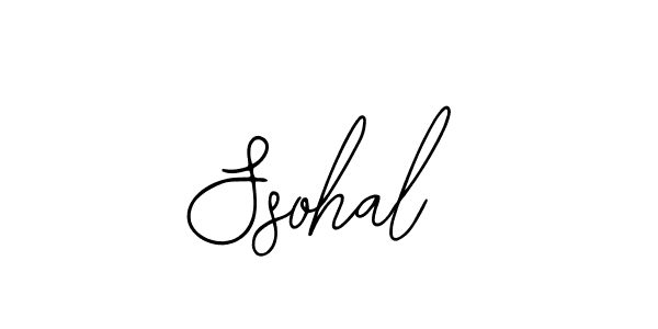 How to Draw Ssohal signature style? Bearetta-2O07w is a latest design signature styles for name Ssohal. Ssohal signature style 12 images and pictures png