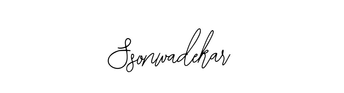 Also You can easily find your signature by using the search form. We will create Ssonwadekar name handwritten signature images for you free of cost using Bearetta-2O07w sign style. Ssonwadekar signature style 12 images and pictures png