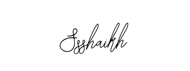 Ssshaikh stylish signature style. Best Handwritten Sign (Bearetta-2O07w) for my name. Handwritten Signature Collection Ideas for my name Ssshaikh. Ssshaikh signature style 12 images and pictures png