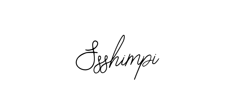 Make a beautiful signature design for name Ssshimpi. With this signature (Bearetta-2O07w) style, you can create a handwritten signature for free. Ssshimpi signature style 12 images and pictures png