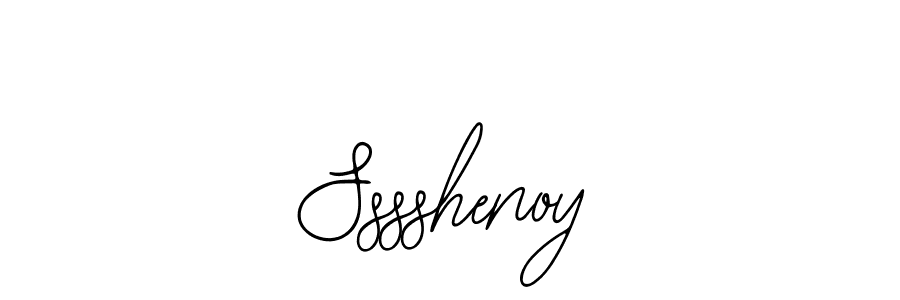 How to make Sssshenoy name signature. Use Bearetta-2O07w style for creating short signs online. This is the latest handwritten sign. Sssshenoy signature style 12 images and pictures png