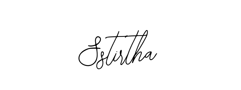 How to Draw Sstirtha signature style? Bearetta-2O07w is a latest design signature styles for name Sstirtha. Sstirtha signature style 12 images and pictures png