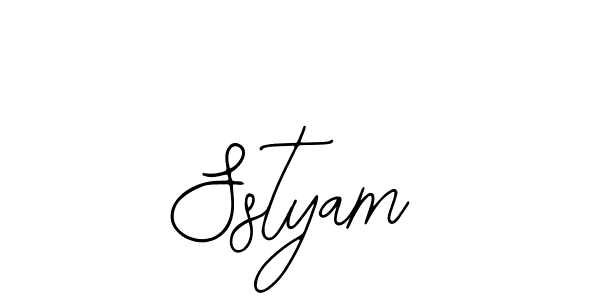 Sstyam stylish signature style. Best Handwritten Sign (Bearetta-2O07w) for my name. Handwritten Signature Collection Ideas for my name Sstyam. Sstyam signature style 12 images and pictures png