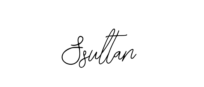 How to make Ssultan signature? Bearetta-2O07w is a professional autograph style. Create handwritten signature for Ssultan name. Ssultan signature style 12 images and pictures png