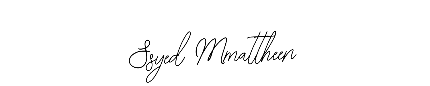 Make a short Ssyed Mmattheen signature style. Manage your documents anywhere anytime using Bearetta-2O07w. Create and add eSignatures, submit forms, share and send files easily. Ssyed Mmattheen signature style 12 images and pictures png