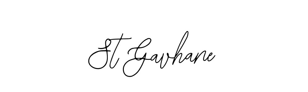 Also You can easily find your signature by using the search form. We will create St Gavhane name handwritten signature images for you free of cost using Bearetta-2O07w sign style. St Gavhane signature style 12 images and pictures png