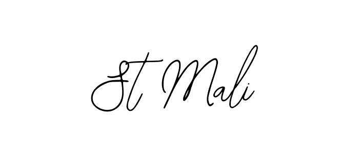 Also You can easily find your signature by using the search form. We will create St Mali name handwritten signature images for you free of cost using Bearetta-2O07w sign style. St Mali signature style 12 images and pictures png