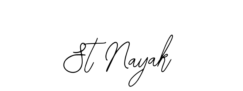 Best and Professional Signature Style for St Nayak. Bearetta-2O07w Best Signature Style Collection. St Nayak signature style 12 images and pictures png