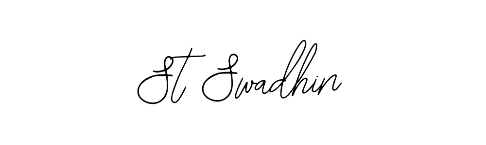 See photos of St Swadhin official signature by Spectra . Check more albums & portfolios. Read reviews & check more about Bearetta-2O07w font. St Swadhin signature style 12 images and pictures png